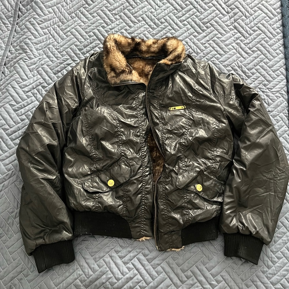 Apple Bottom Jeans reversible coat